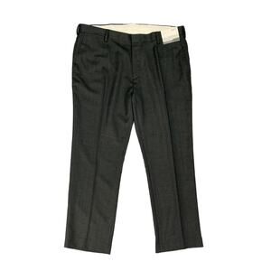 Louis Raphael Pants Mens 40 Charcoal Gray Anton Tailored Modern Fit Dress